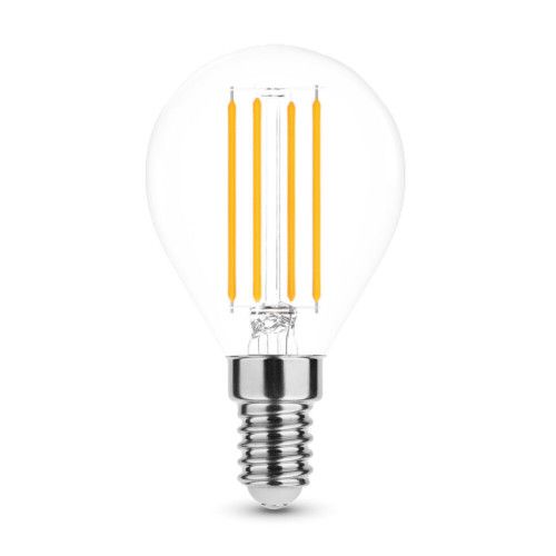 LED E14 Filament lamp - P45 - 5W - 10-30V - 2700K - Dimbaar