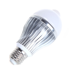LED E27 7W lamp ingebouwde bewegingssensor