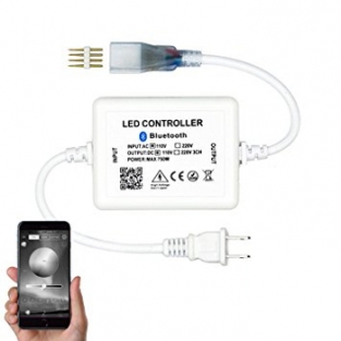 Uitstroom erotisch Installatie LED Dimmer voor 230 volt ledstrip - bedienbaar via app/bluetooth