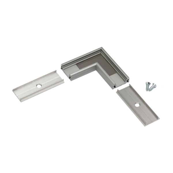 Hoekconnector Aluminium voor Surface 10 Ledstripprofielen