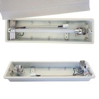 LED Galerijlamp Aluminium - Verwisselbare LED T5 Buis - IP65 - IK10