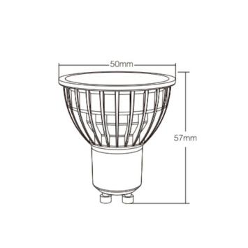 MiBoxer Zigbee Ledspot GU10 4 Watt - RGB+CCT - FUT103Z