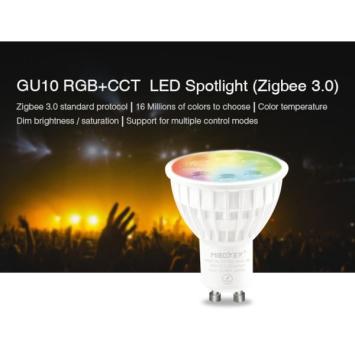 MiBoxer Zigbee Ledspot GU10 4 Watt - RGB+CCT - FUT103Z