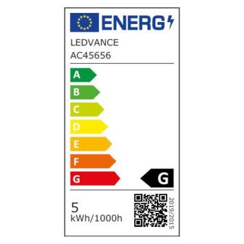 LED E27-R80 LEDVANCE Spiegellamp 4,9 Watt - 345Lm - 2700K - Dimbaar