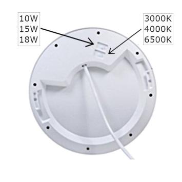 LED Downlight / Plafonnière Instelbaar op kleur / sterkte - Ø230 - IP54