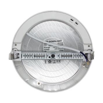 LED Plafonnière / Downlight In- Opbouw - Instelbaar Wattage en Lichtkleur - Ø220