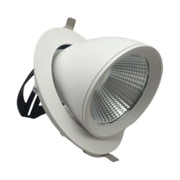 Kantelbare LED Downlight 10 Watt - COB - 1000Lm - Ø140x120mm - 30°