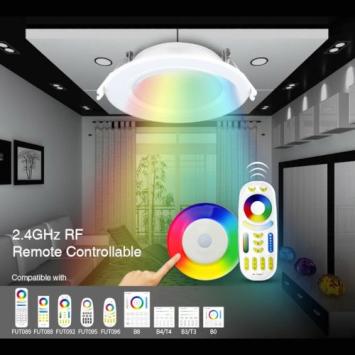 Slimme MiBoxer Led Downlight 12 Watt - RGB+CCT - Ø180