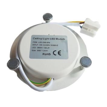 Magnetische LED Module / Plafonnière 6 Watt - 90 mm