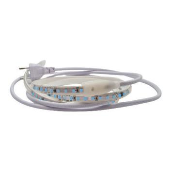 LED Strip 230 Volt -  Inkortbaar per 10 cm - Blauw - Dimbaar - IP65