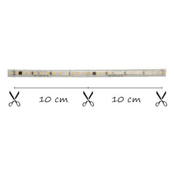 LED Strip 230 Volt -  Inkortbaar per 10 cm - 4000K - Dimbaar - IP65