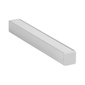 Aluminium profiel (S10) voor Ledstrip 230 Volt - 12 x 12 mm - 100 cm