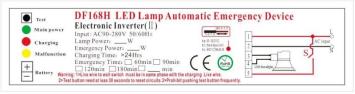 LED Nooddriver - Output 230V - Incl 2600 mAh accu - 90 min